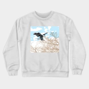 Bald eagle print Crewneck Sweatshirt